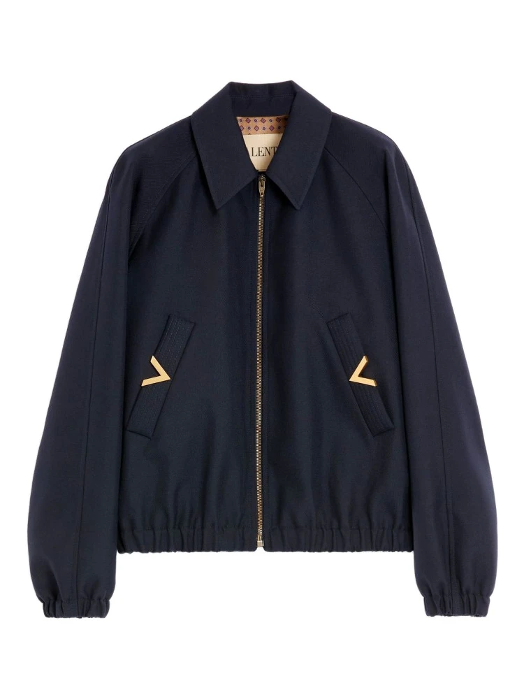 Valentino Coats Blue