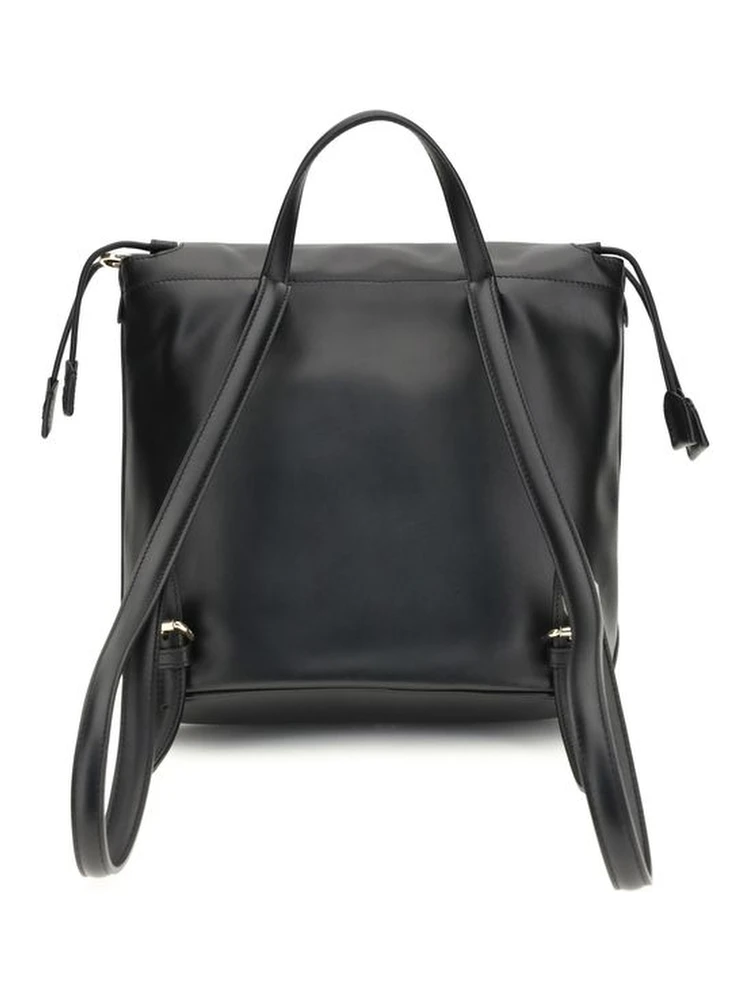 Black Calf Leather Bos Taurus Backpack alternative