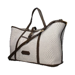 Beige Fabric Luggage And Travel