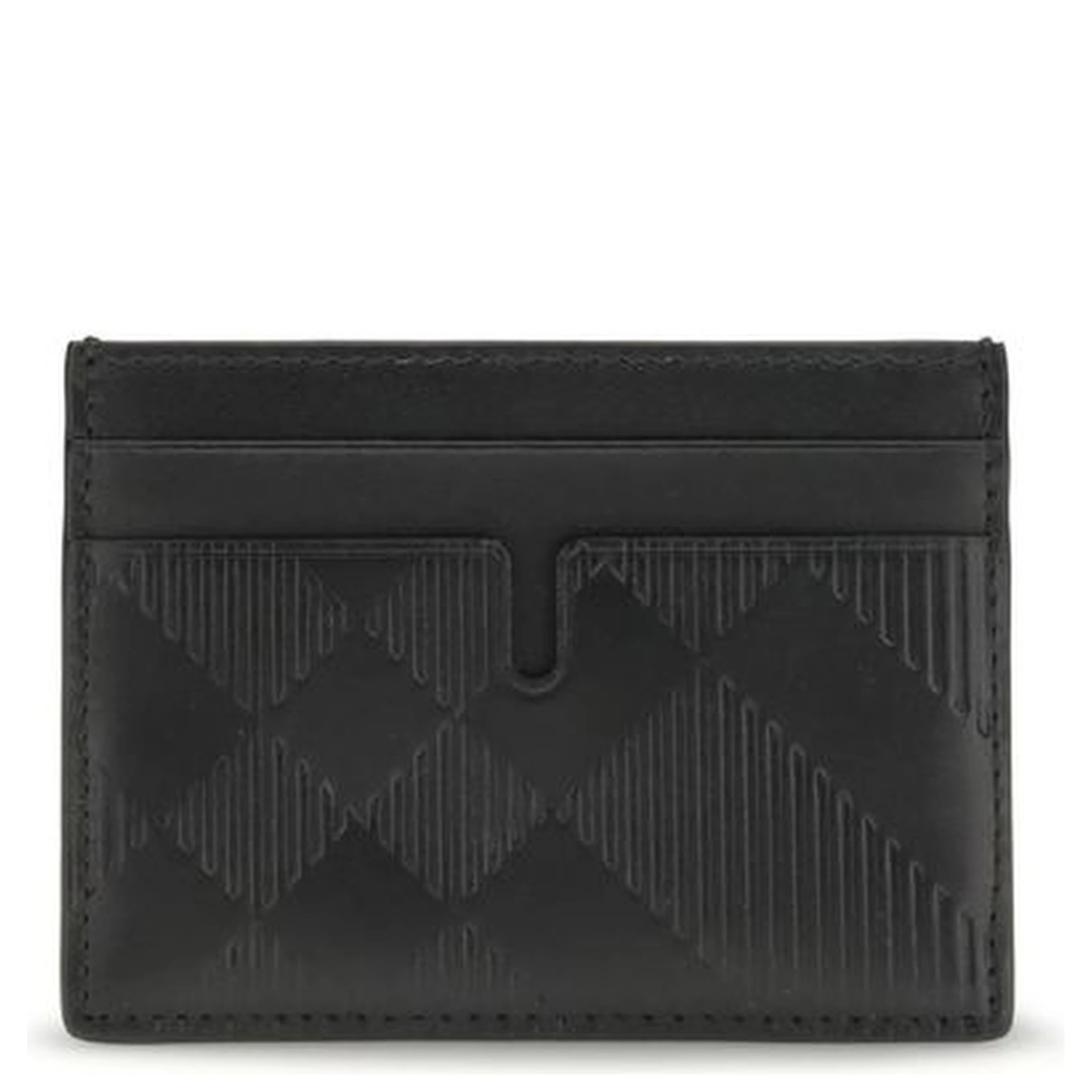 Black Calf Leather Bos Taurus Wallet
