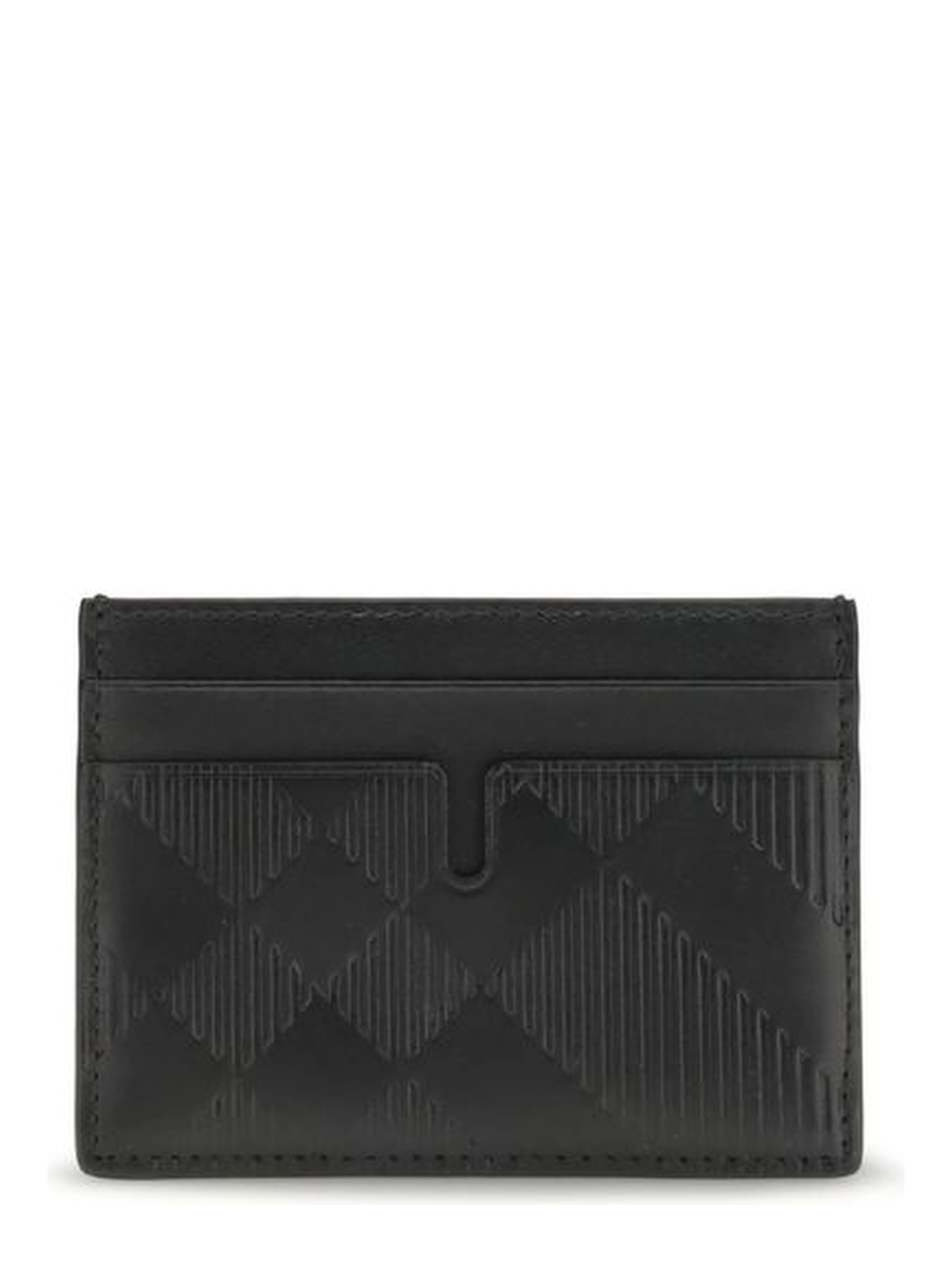 Black Calf Leather Bos Taurus Wallet