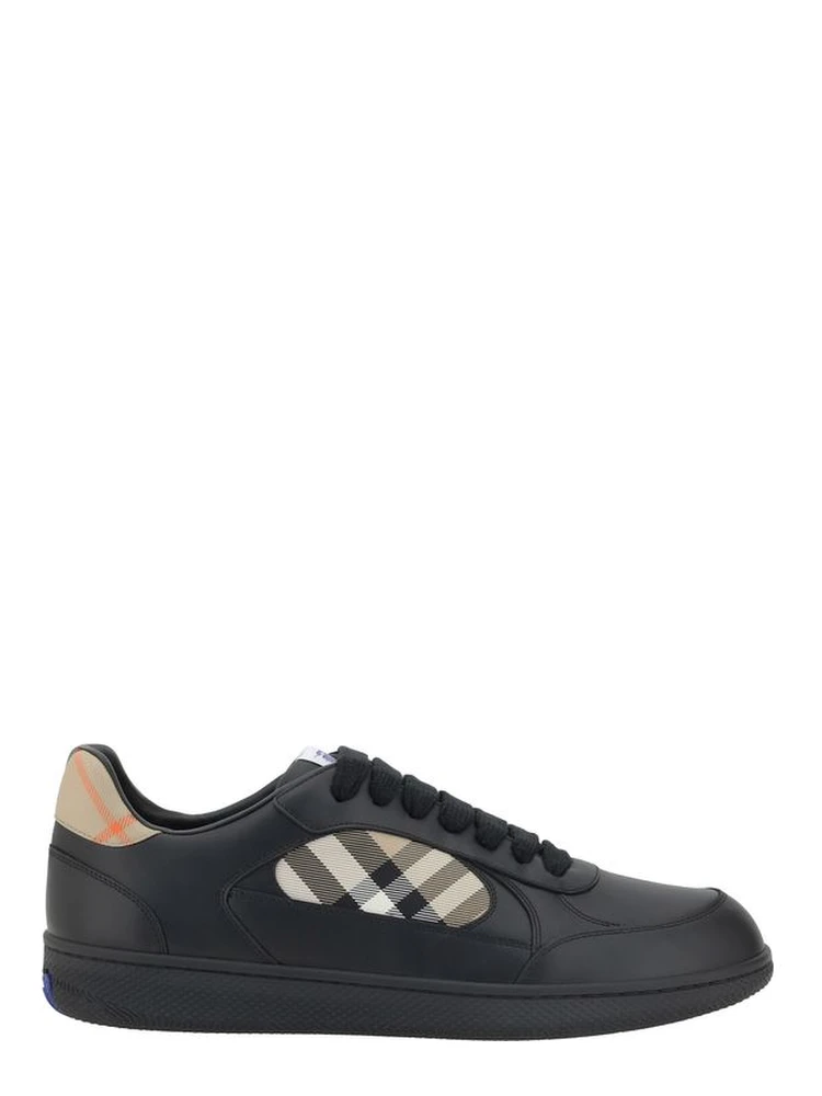 Black Calf Leather Bos Taurus Low Top Sneakers