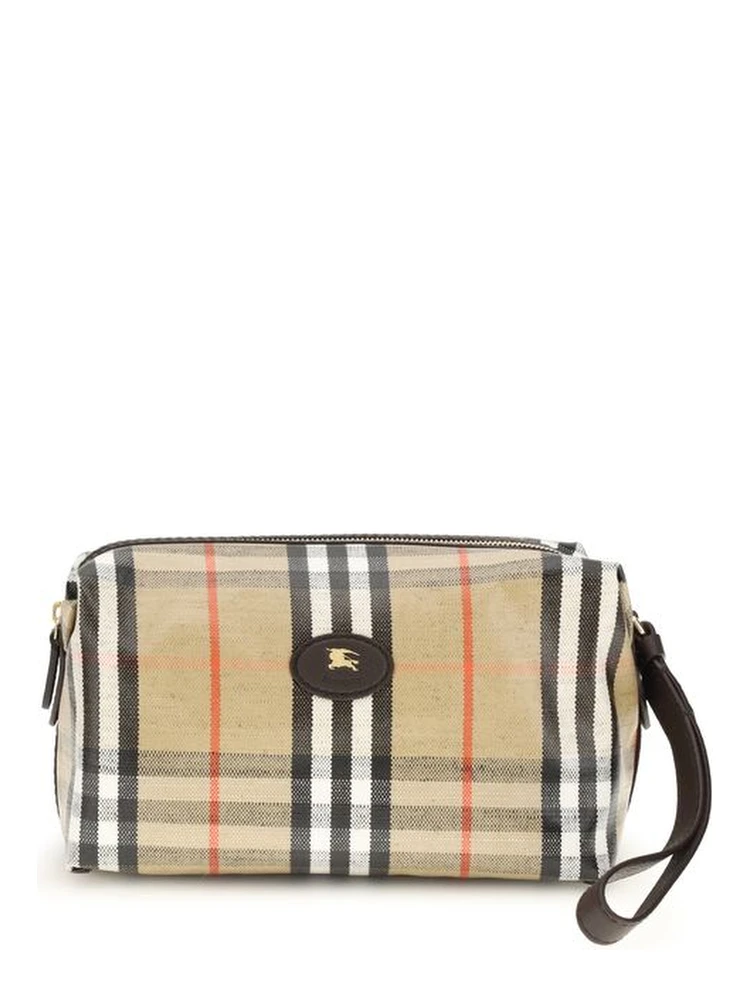Beige Cotton Wallet