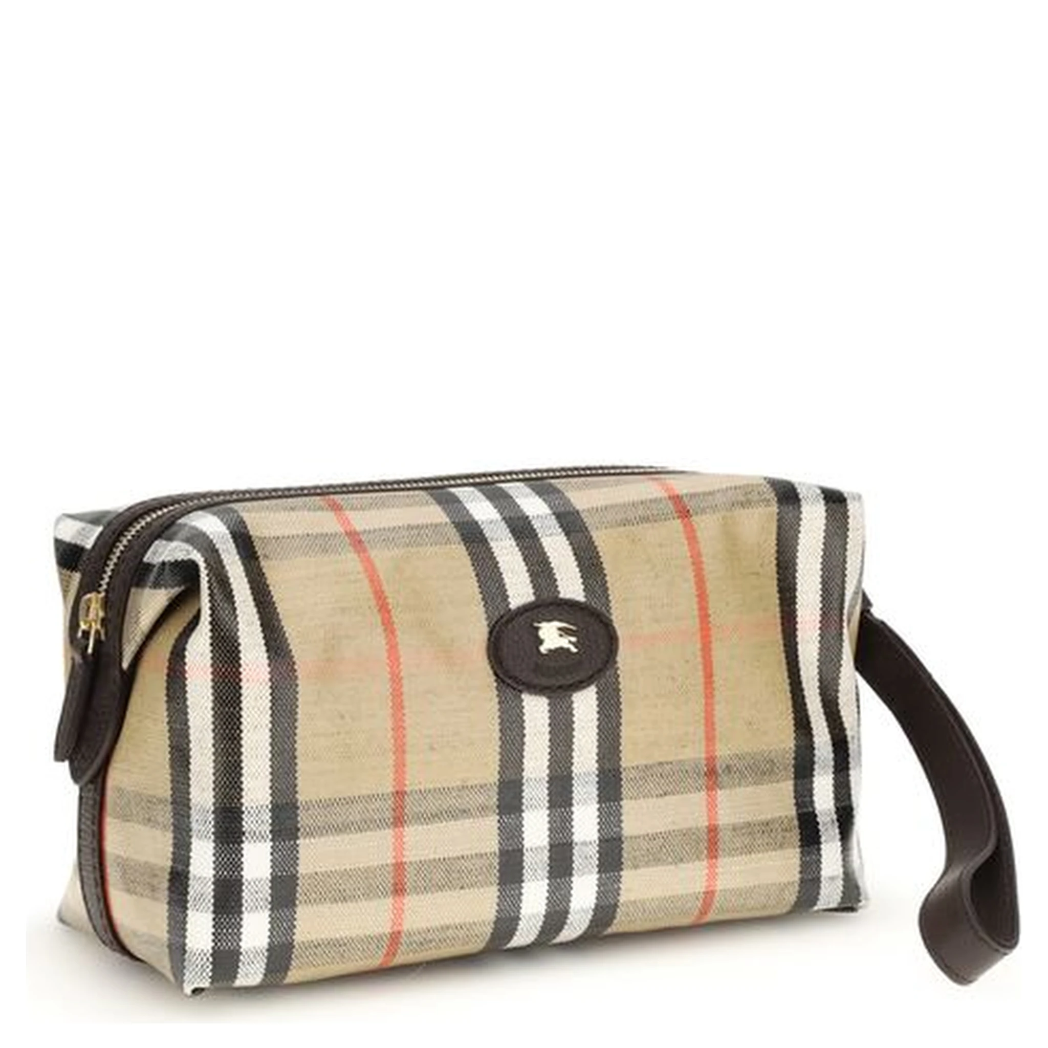 Beige Cotton Wallet