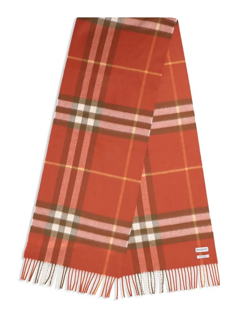 Red Cashmere Scarf