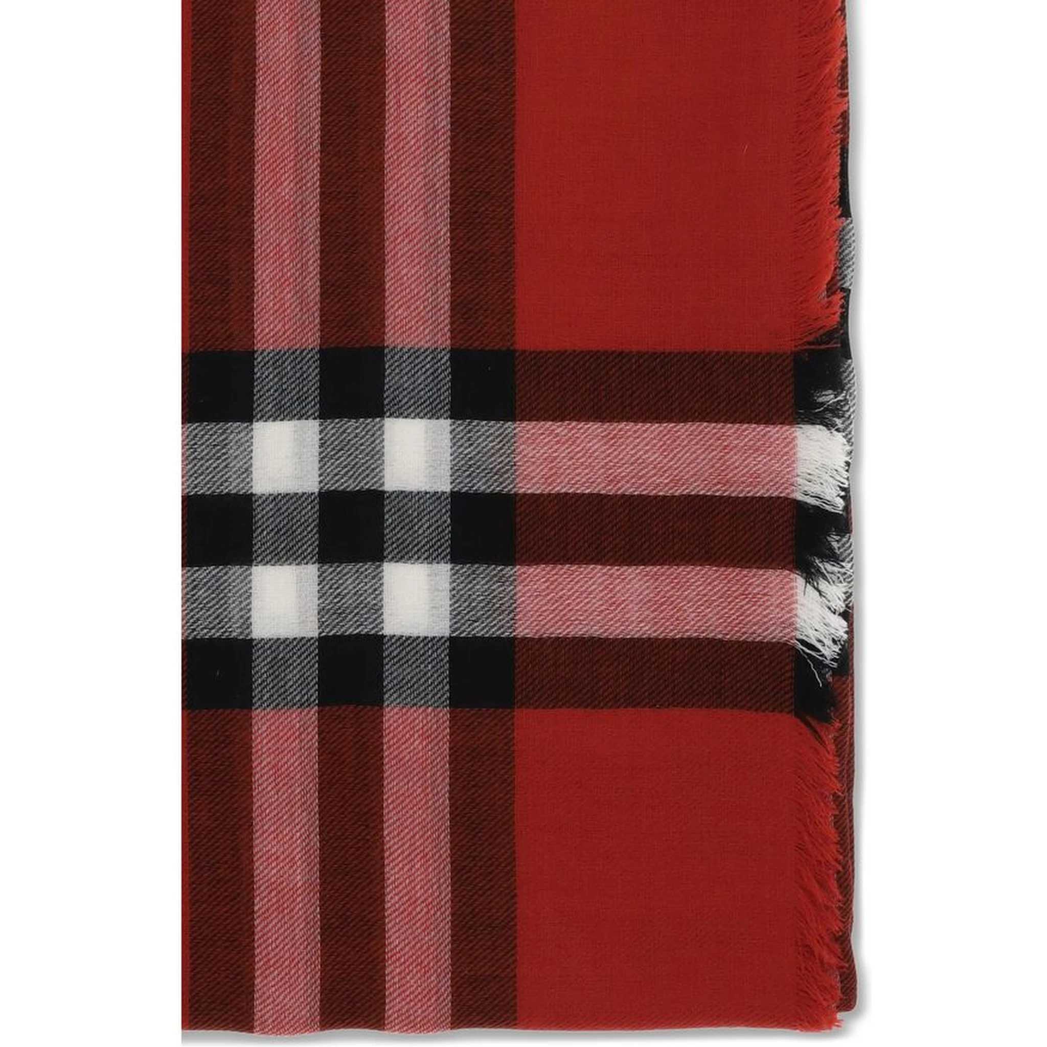 Red Wool Scarf
