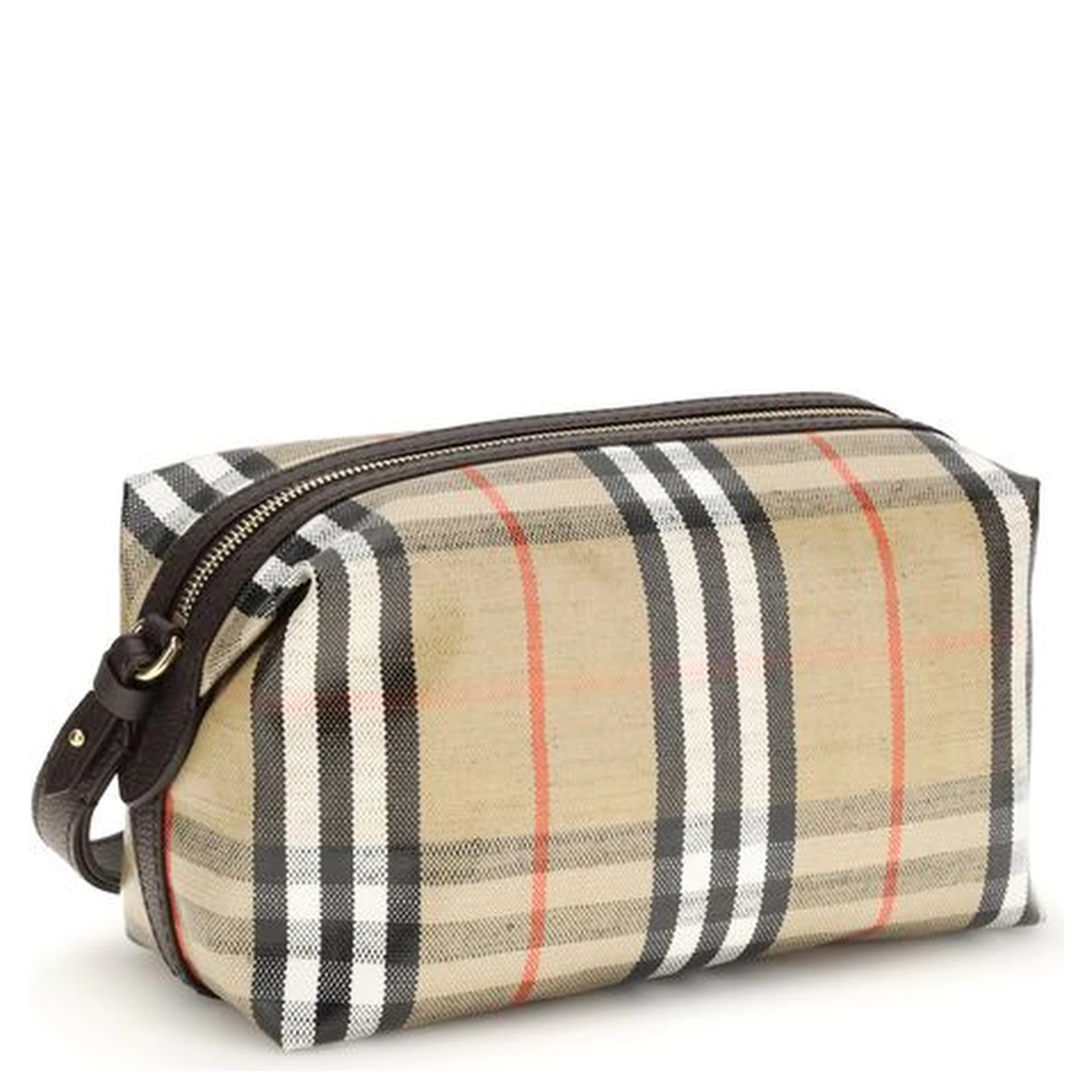 Beige Cotton Wallet
