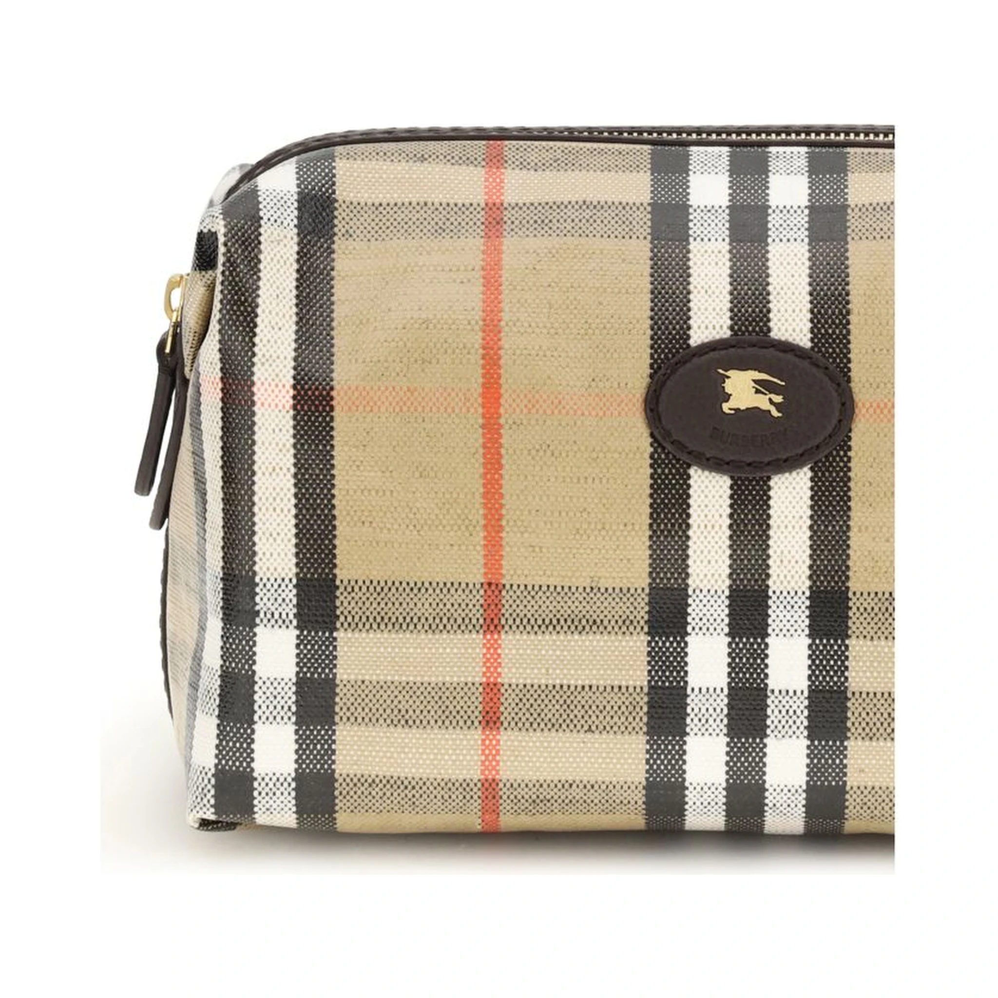 Beige Cotton Wallet
