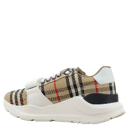 Beige Rubber Athletic Sneakers