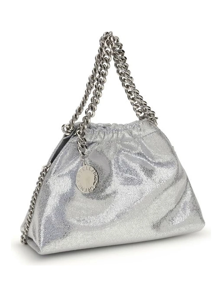 Silver Polyester Shoulder Bag alternative