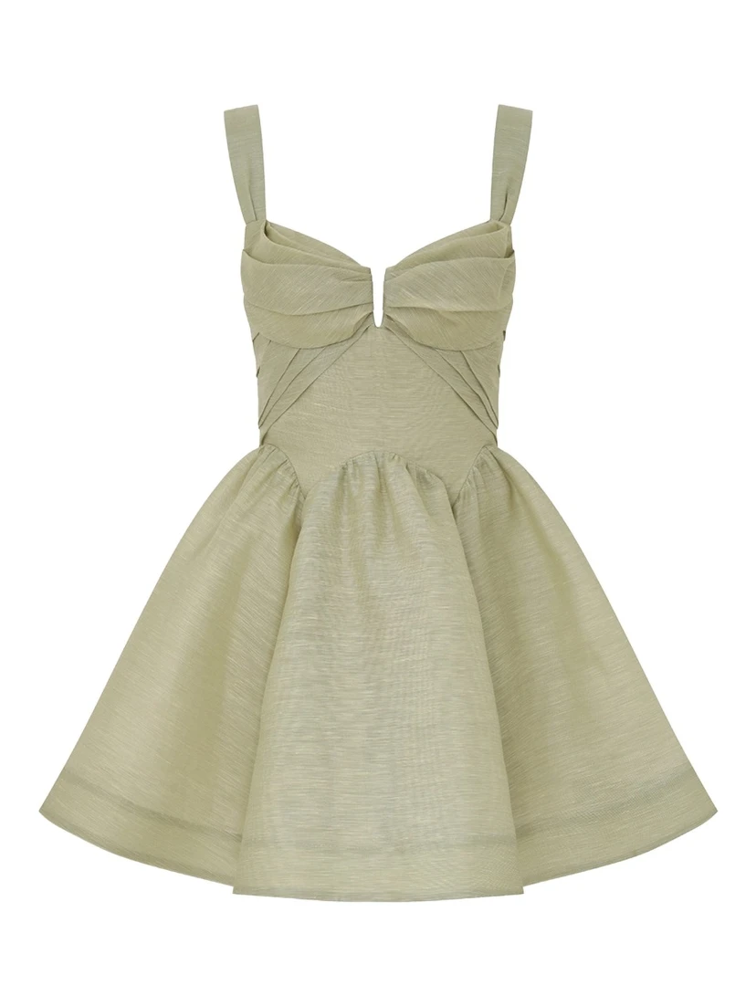 MINI "REBELLION DRAPE" DRESS