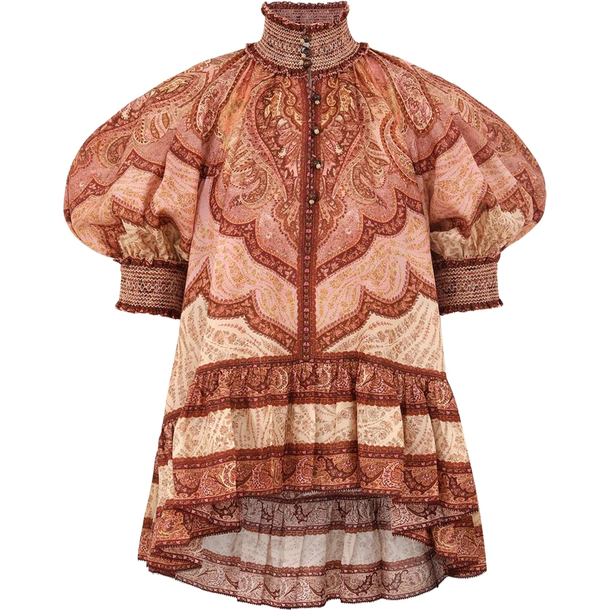 "WANDERLUST" RUFFLE BLOUSE