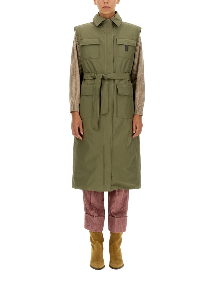 TAFFETA TRENCH COAT