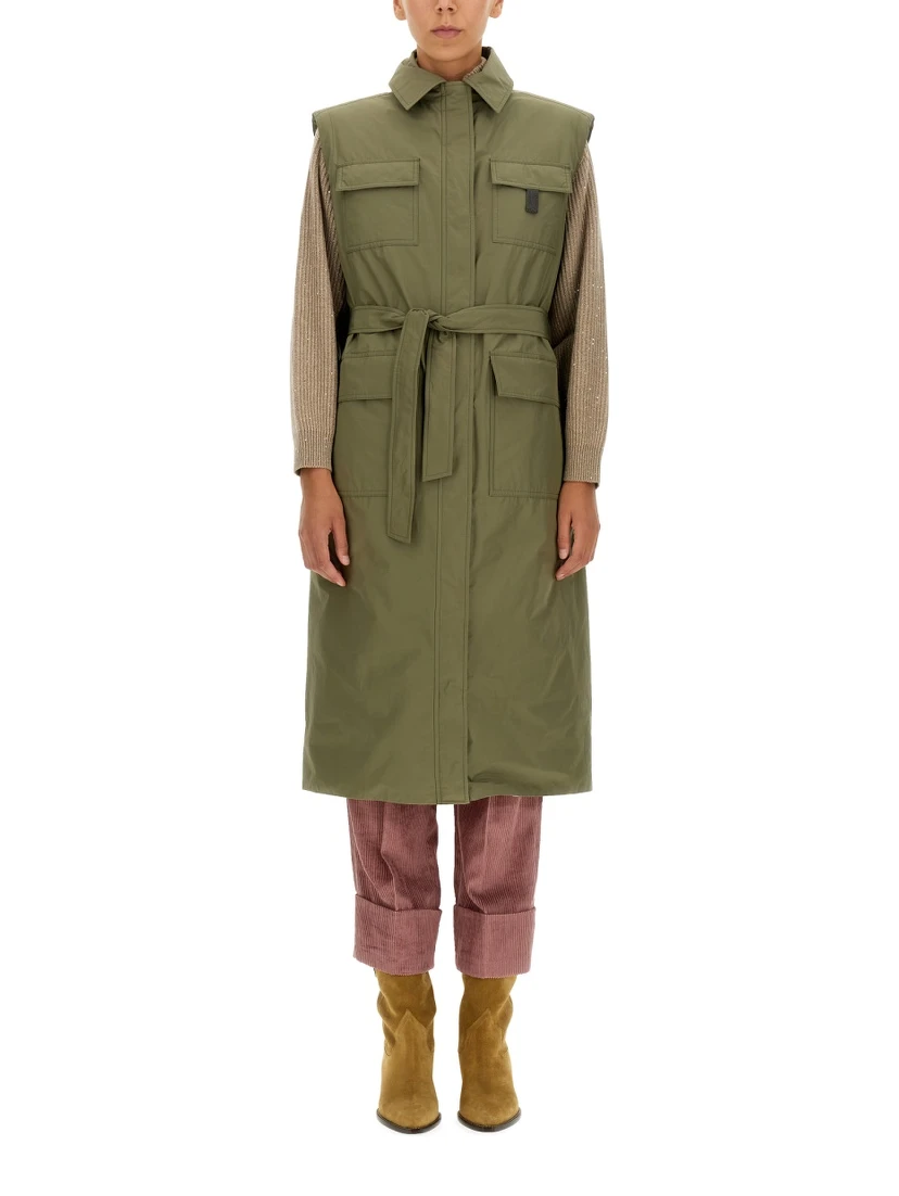 TAFFETA TRENCH COAT