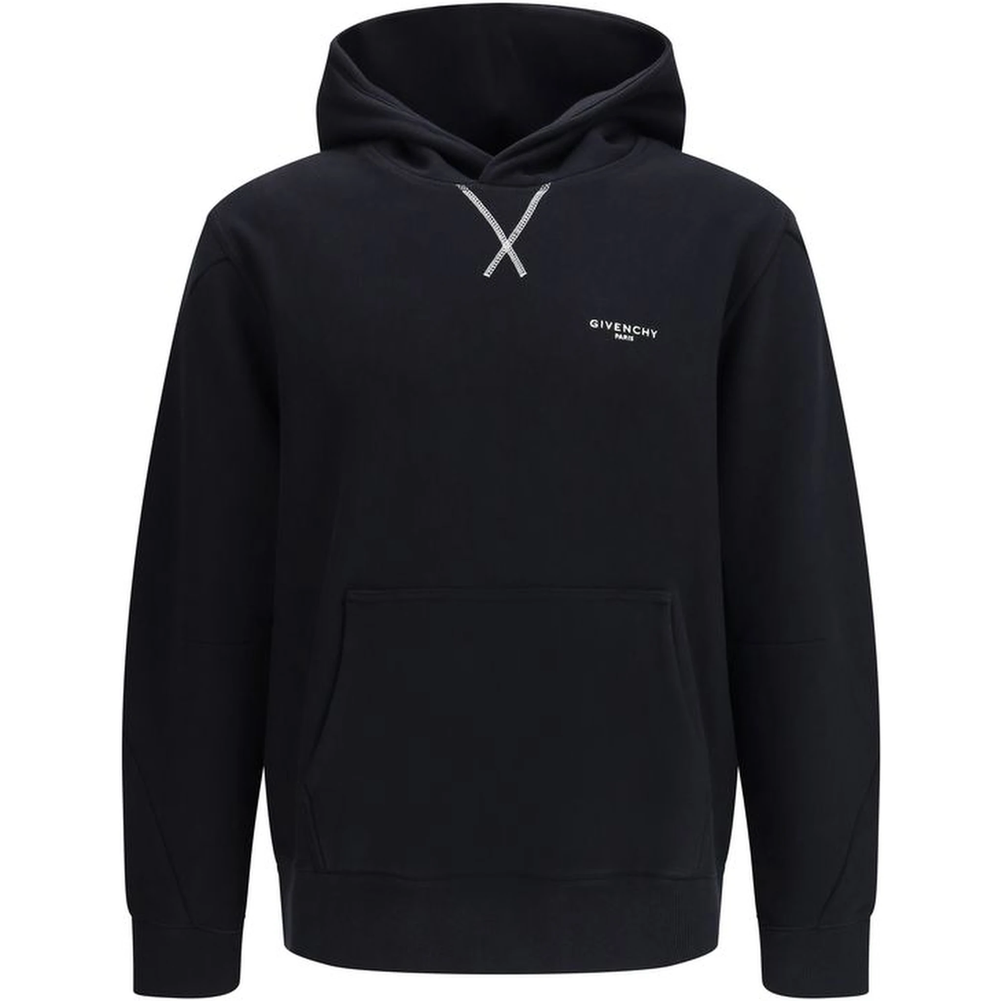 سويت شيرت قطني أسود