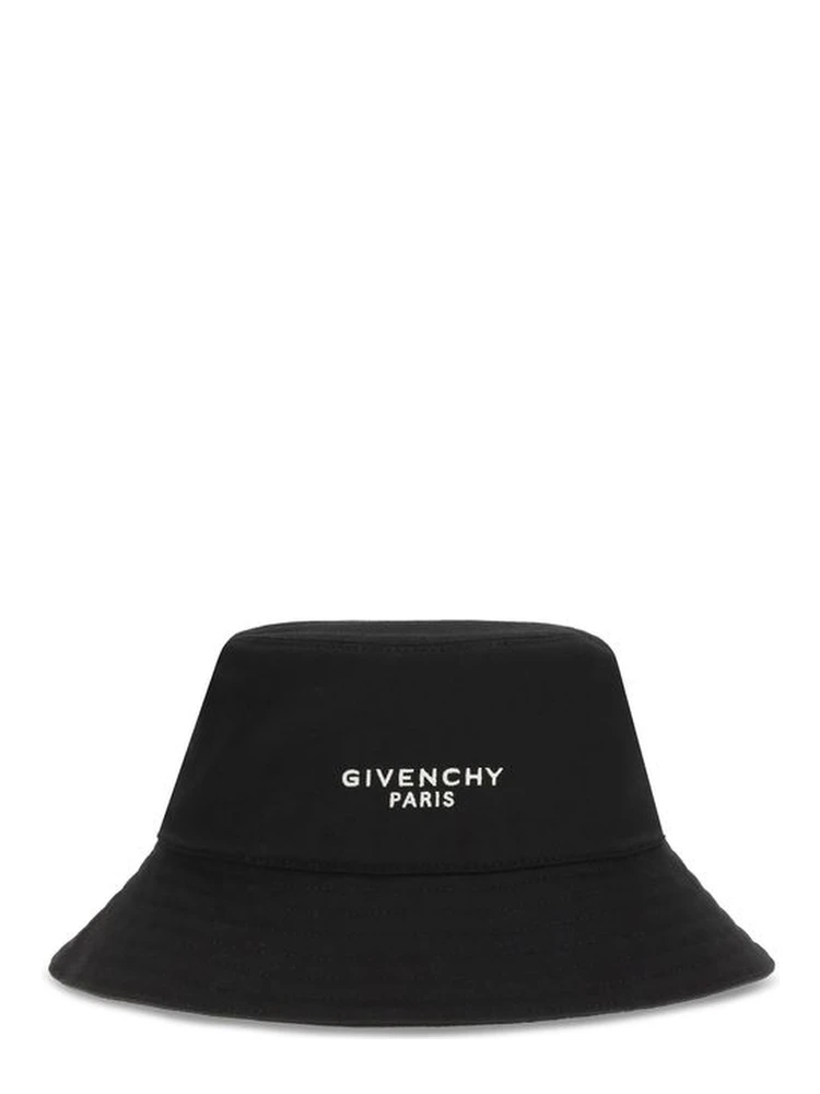 Black Cotton Bucket Hat