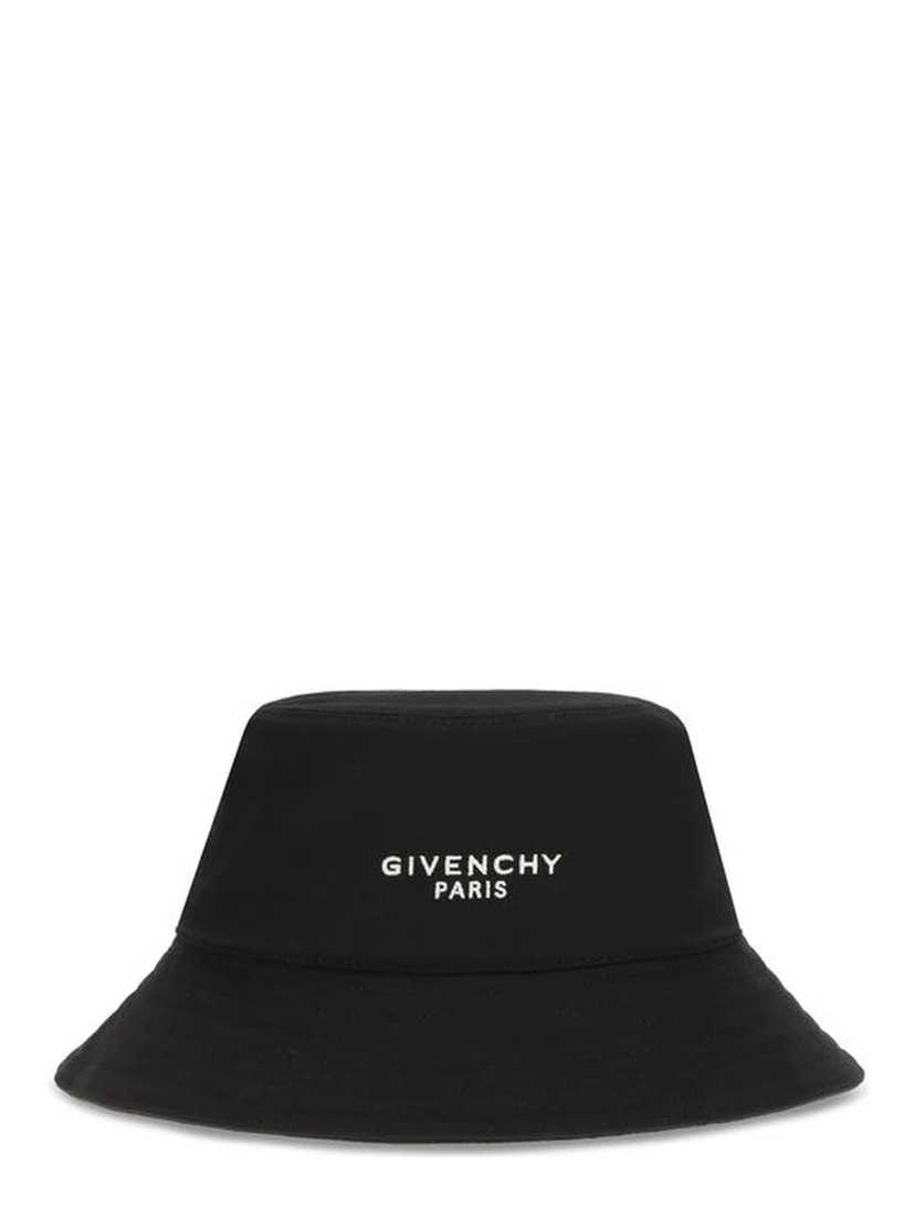 Black Cotton Bucket Hat