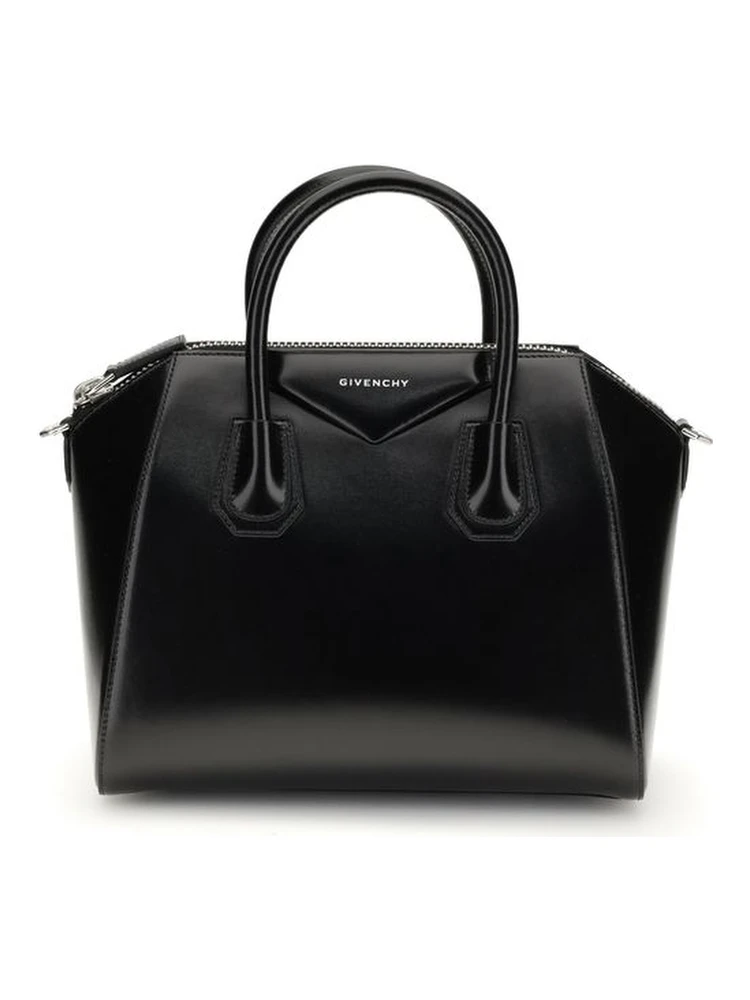Black Calf Leather Bos Taurus Handbag