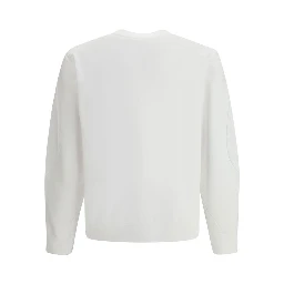 White Cotton Sweatshirt