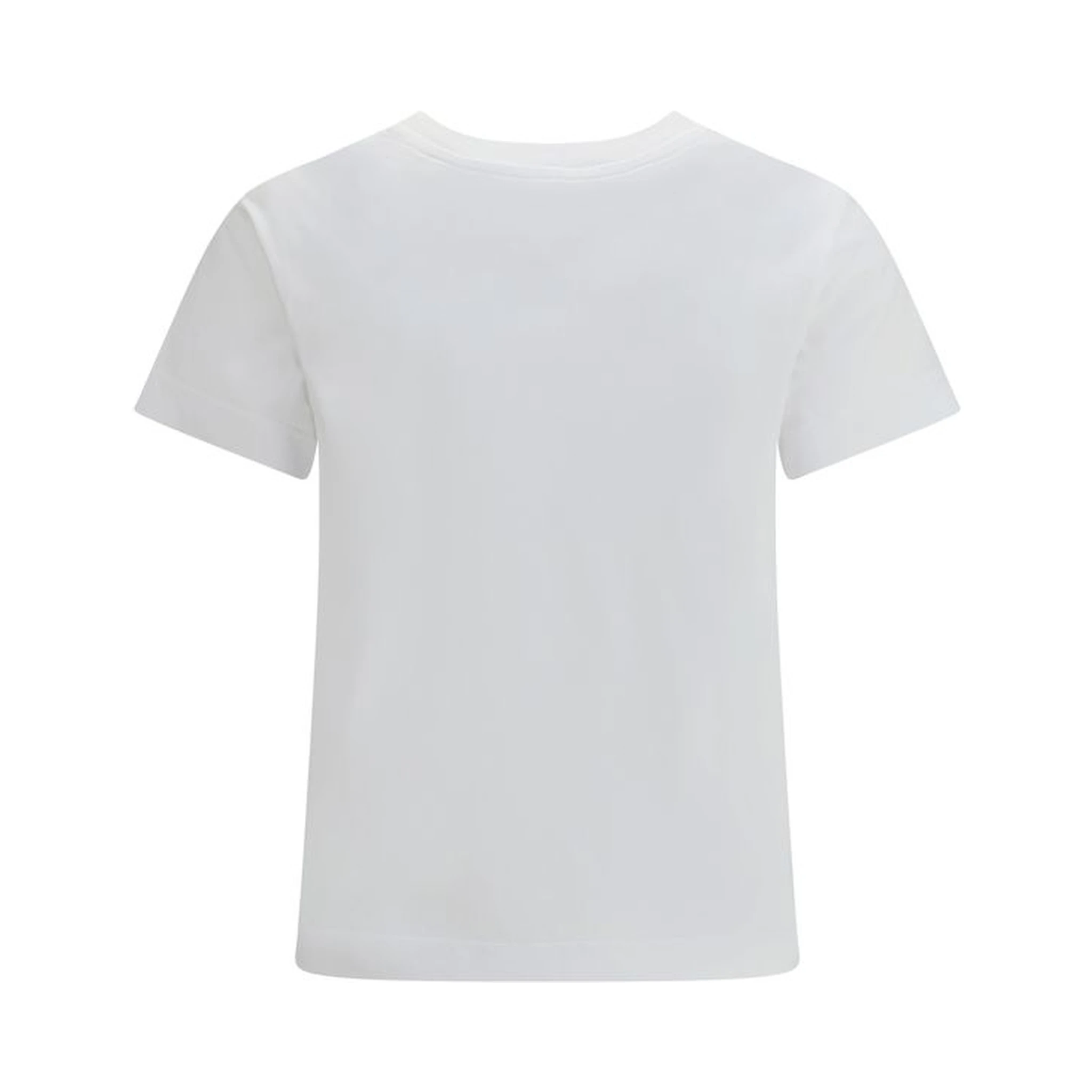 تي شيرت قطني أبيض