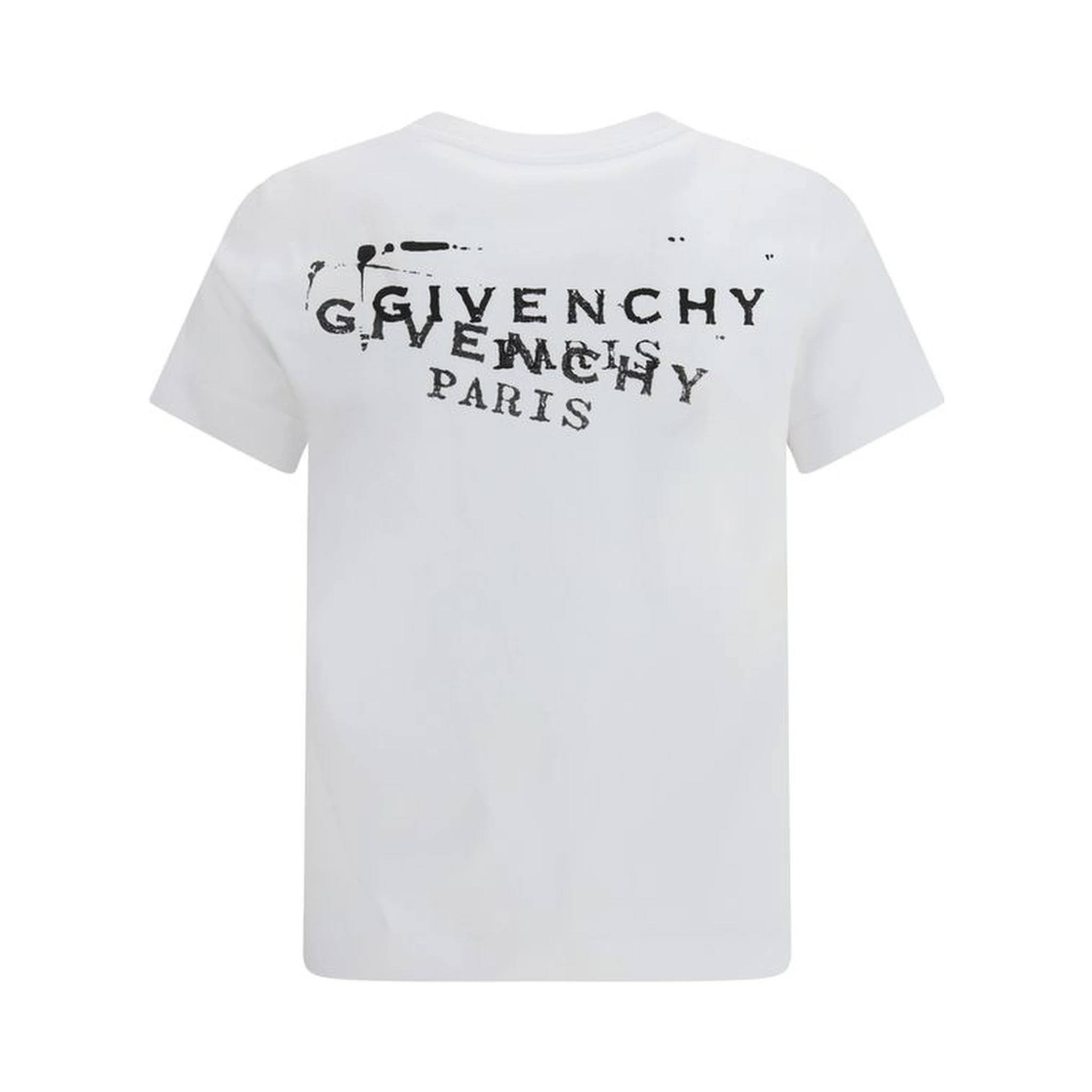 تي شيرت قطني أبيض