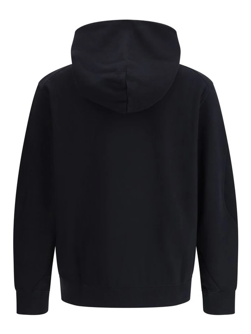 Black Cotton Sweatshirt