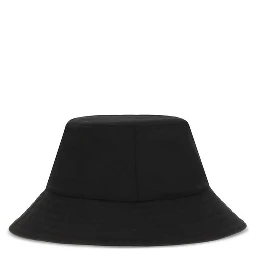 Black Cotton Bucket Hat
