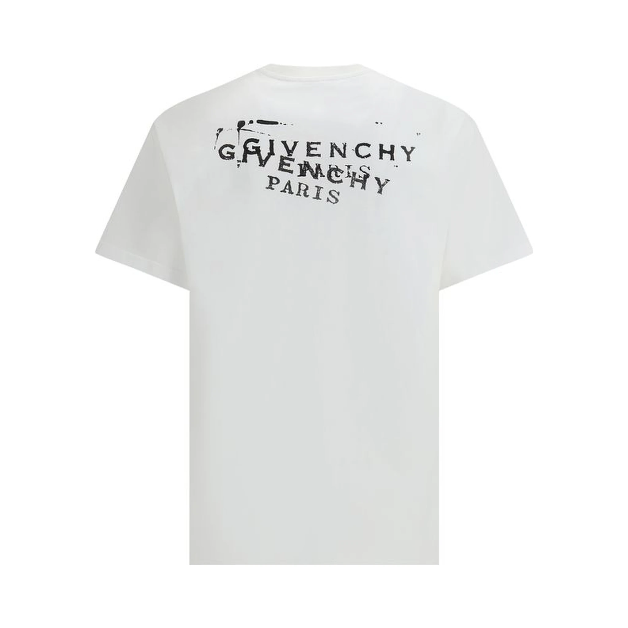 تي شيرت قطني أبيض