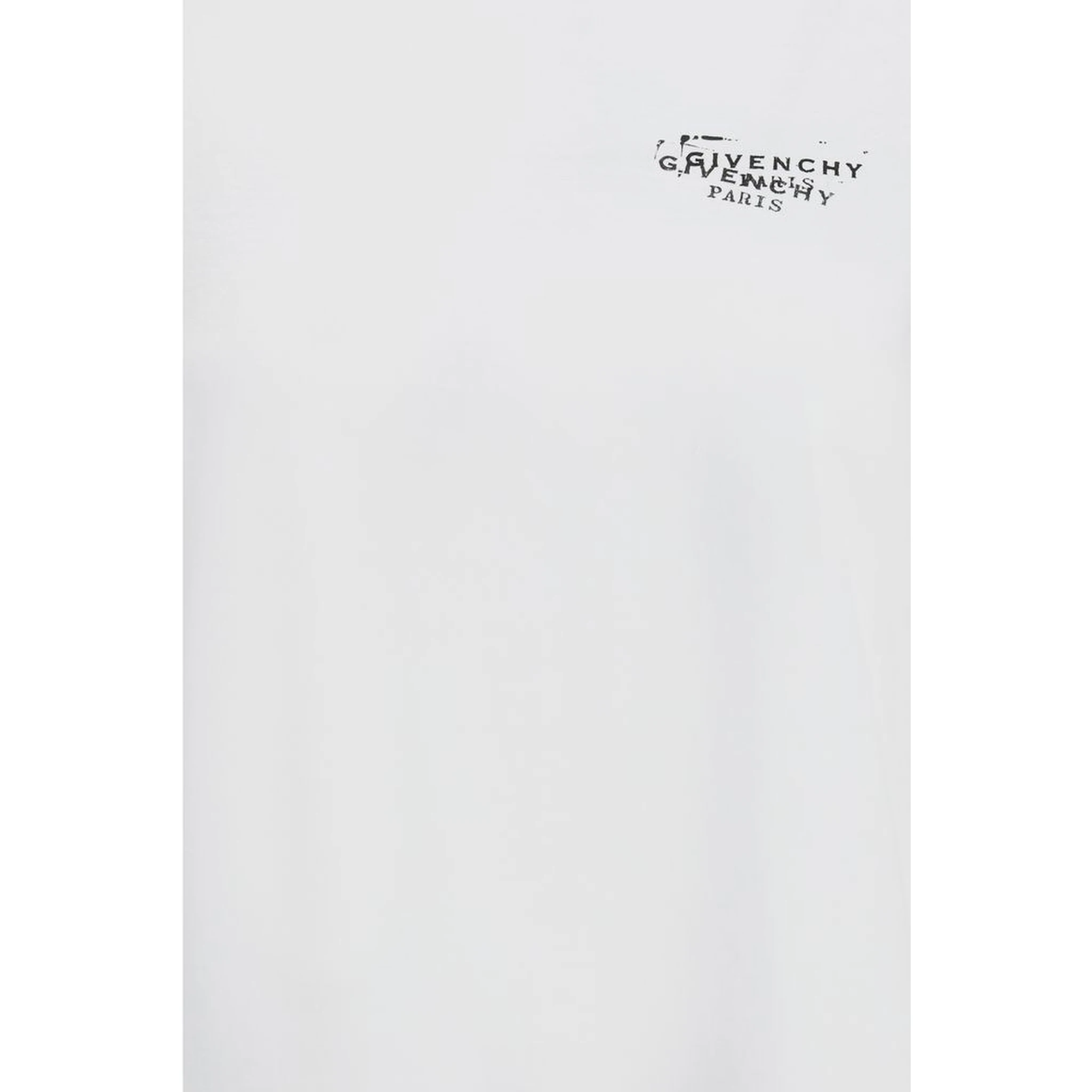 تي شيرت قطني أبيض