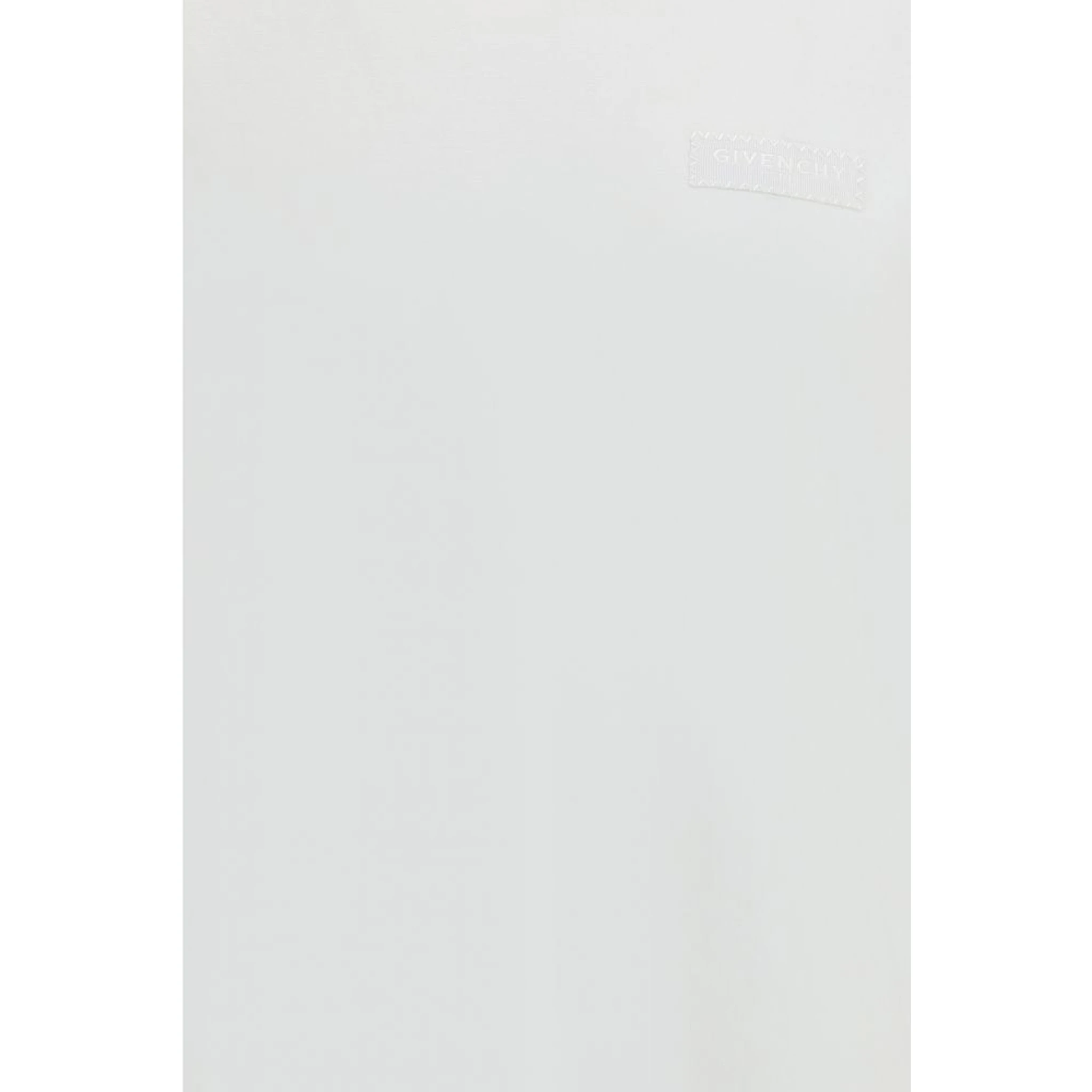 تي شيرت قطني أبيض