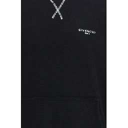 سويت شيرت قطني أسود