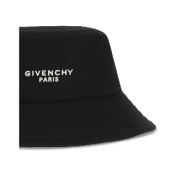 Black Cotton Bucket Hat