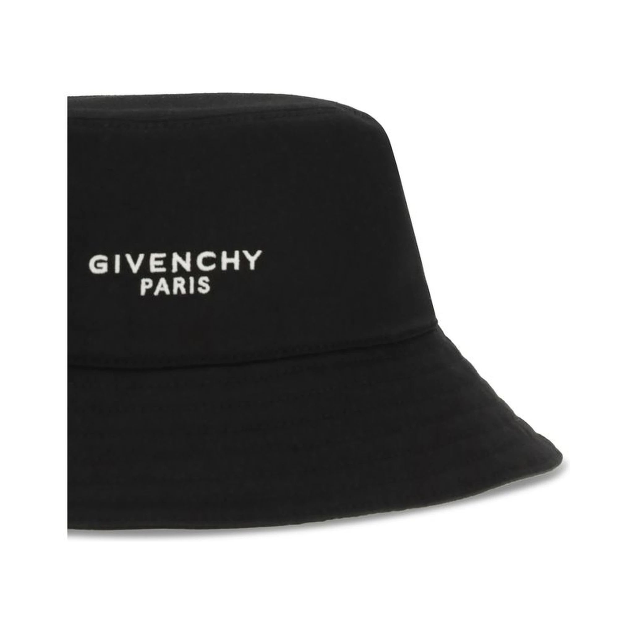 Black Cotton Bucket Hat