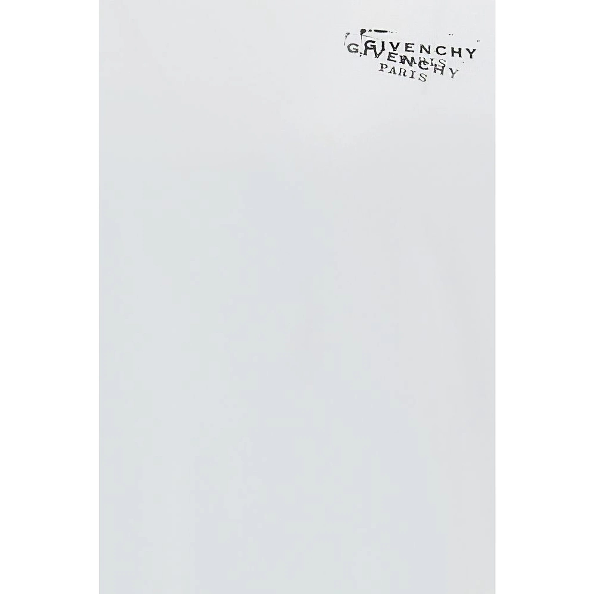 تي شيرت قطني أبيض