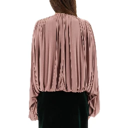 FLUID KNIT BLOUSE
