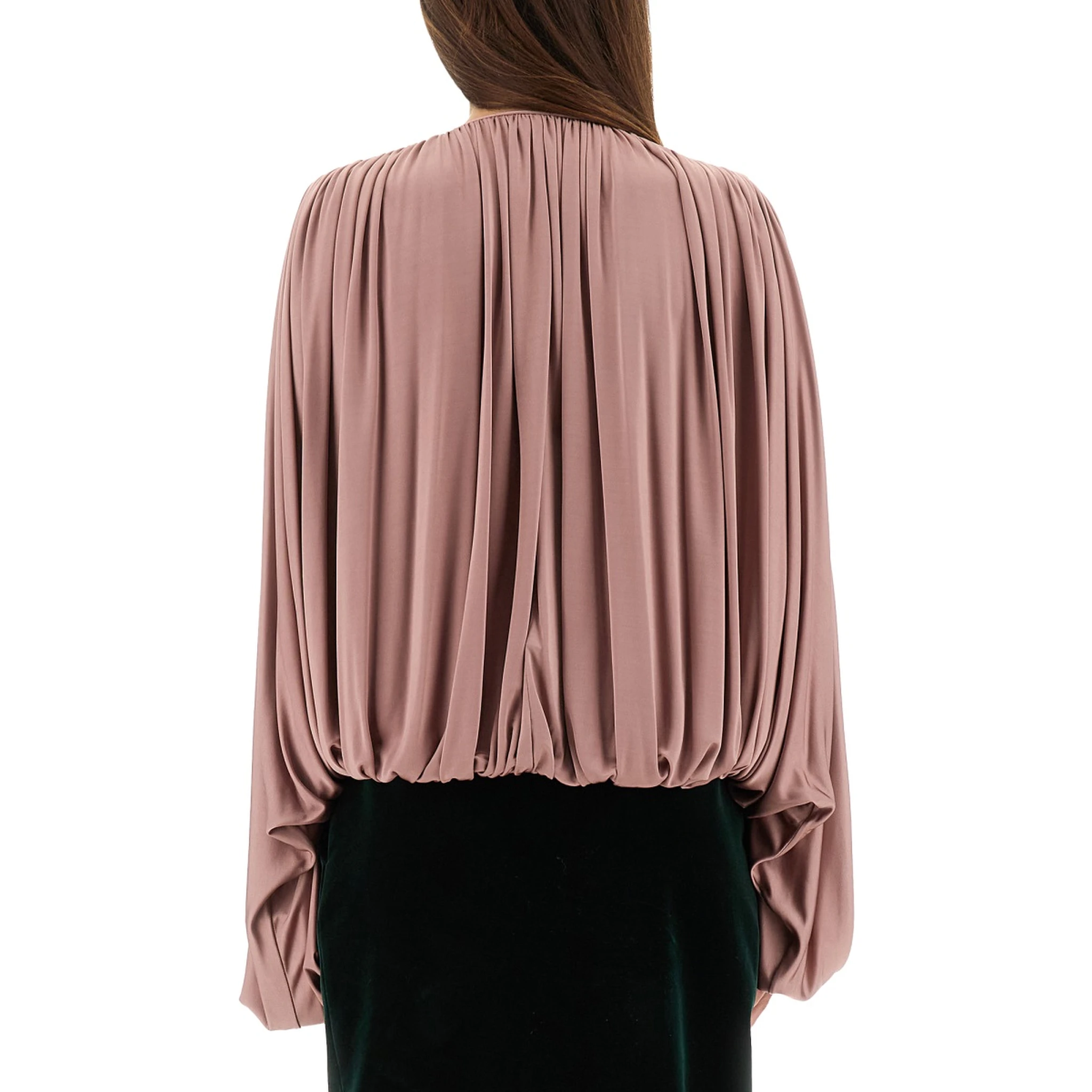 FLUID KNIT BLOUSE