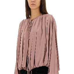 FLUID KNIT BLOUSE
