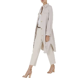 COAT WITH BELT