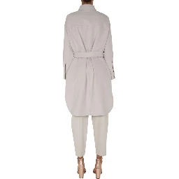 COAT WITH BELT