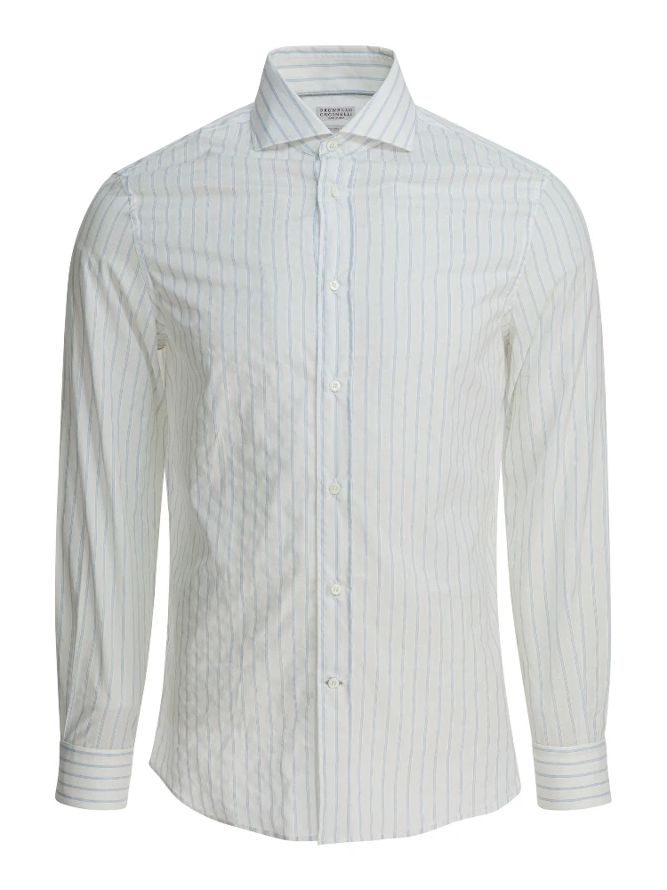 Cotton striped shirt