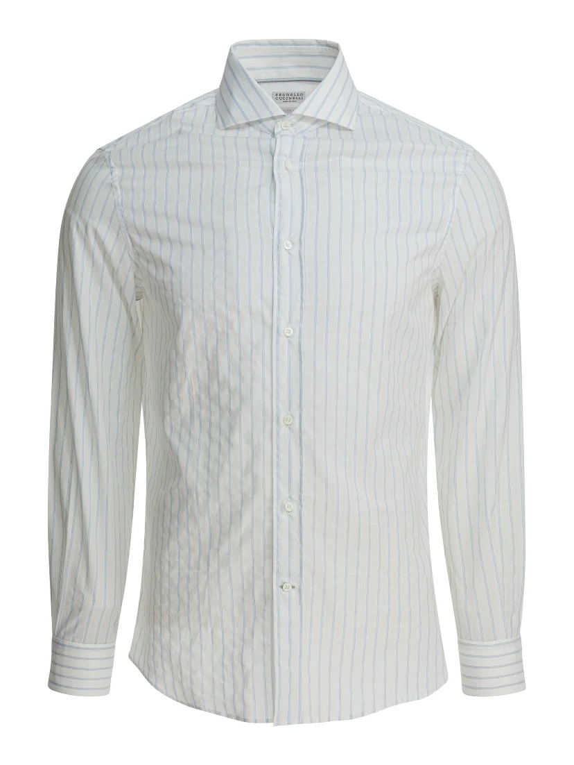 Cotton striped shirt