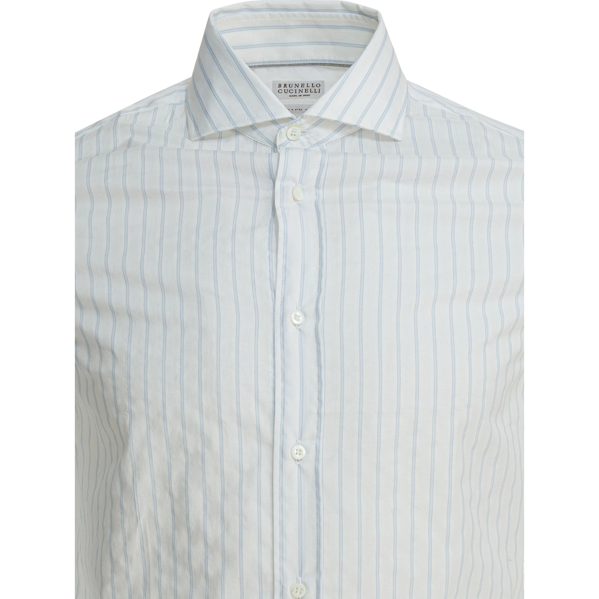 Cotton striped shirt