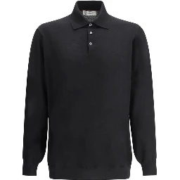 Black Cashmere Dress Shirt