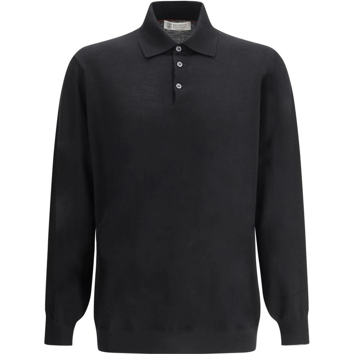 Black Cashmere Dress Shirt