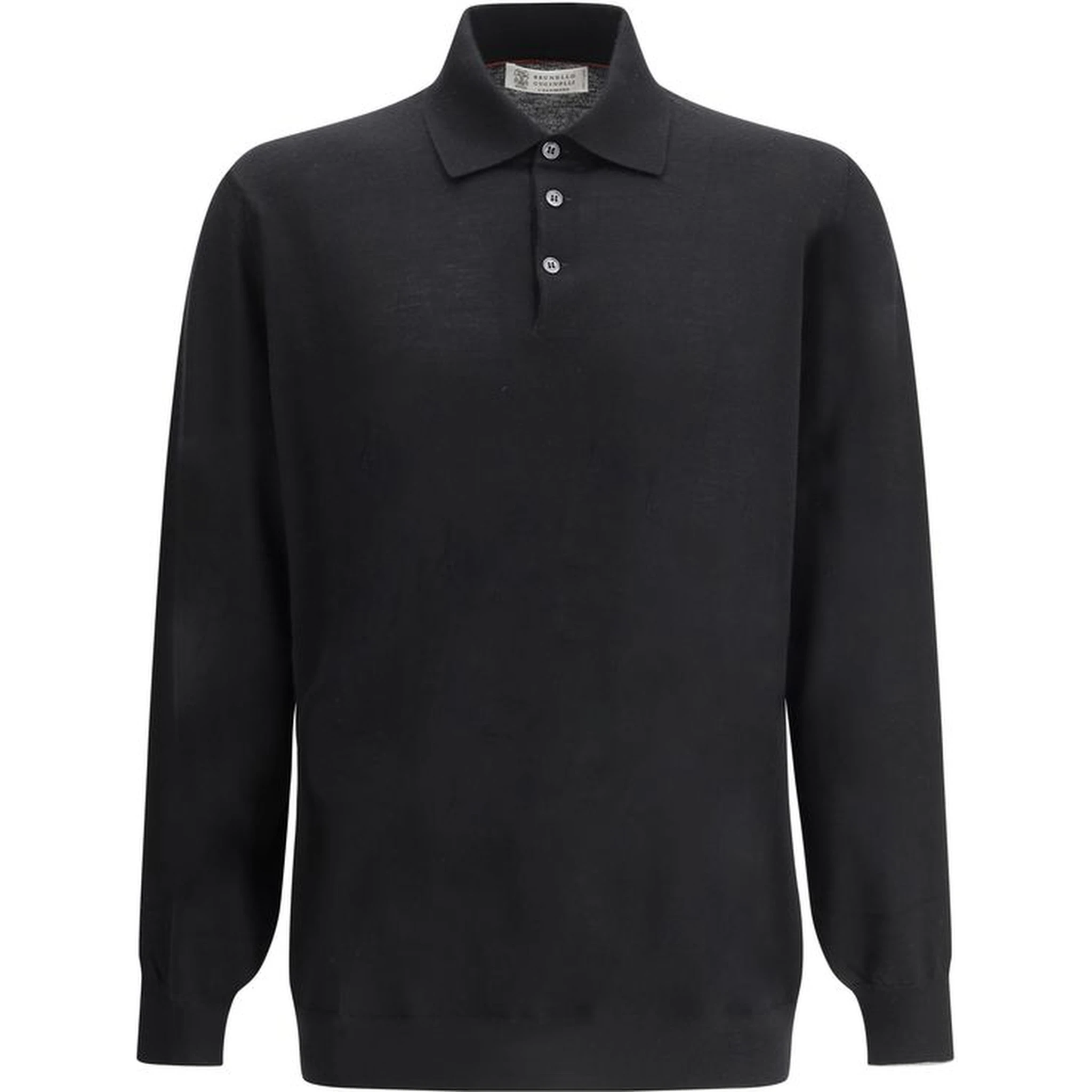 Black Cashmere Dress Shirt