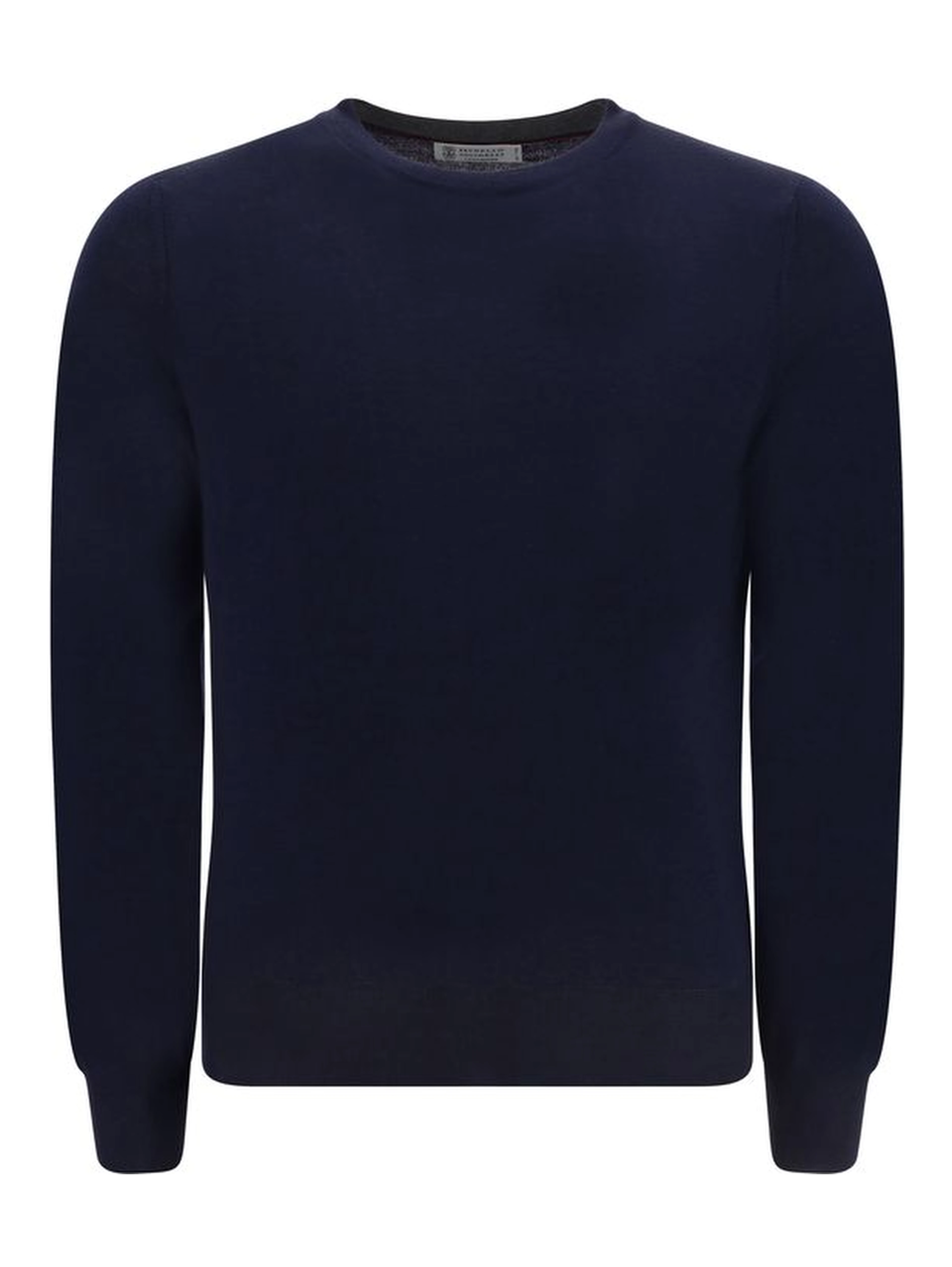 Blue Fleece Wool Sweatshirt