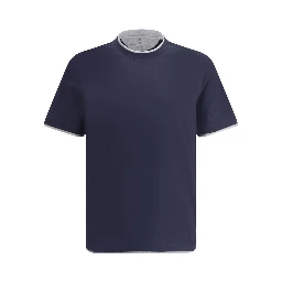 Blue Cotton T-Shirt