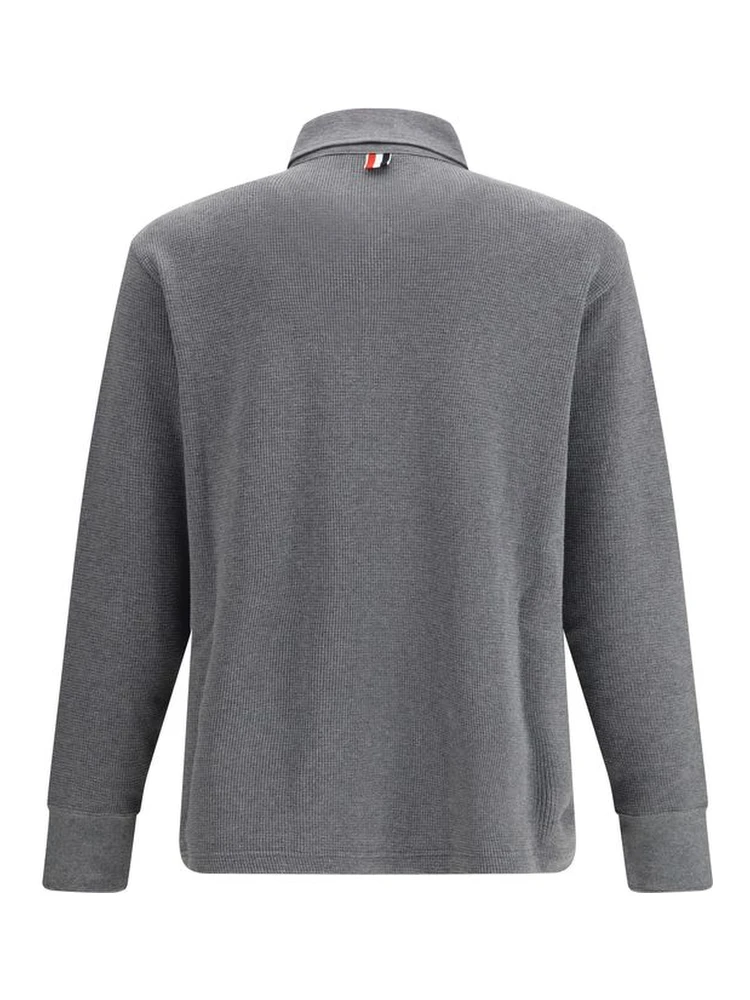 Gray Cotton Polo Shirt alternative