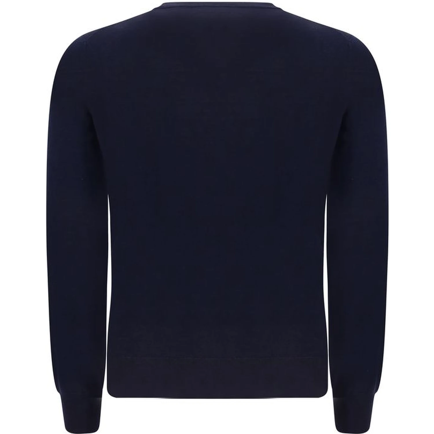 Blue Fleece Wool Sweatshirt