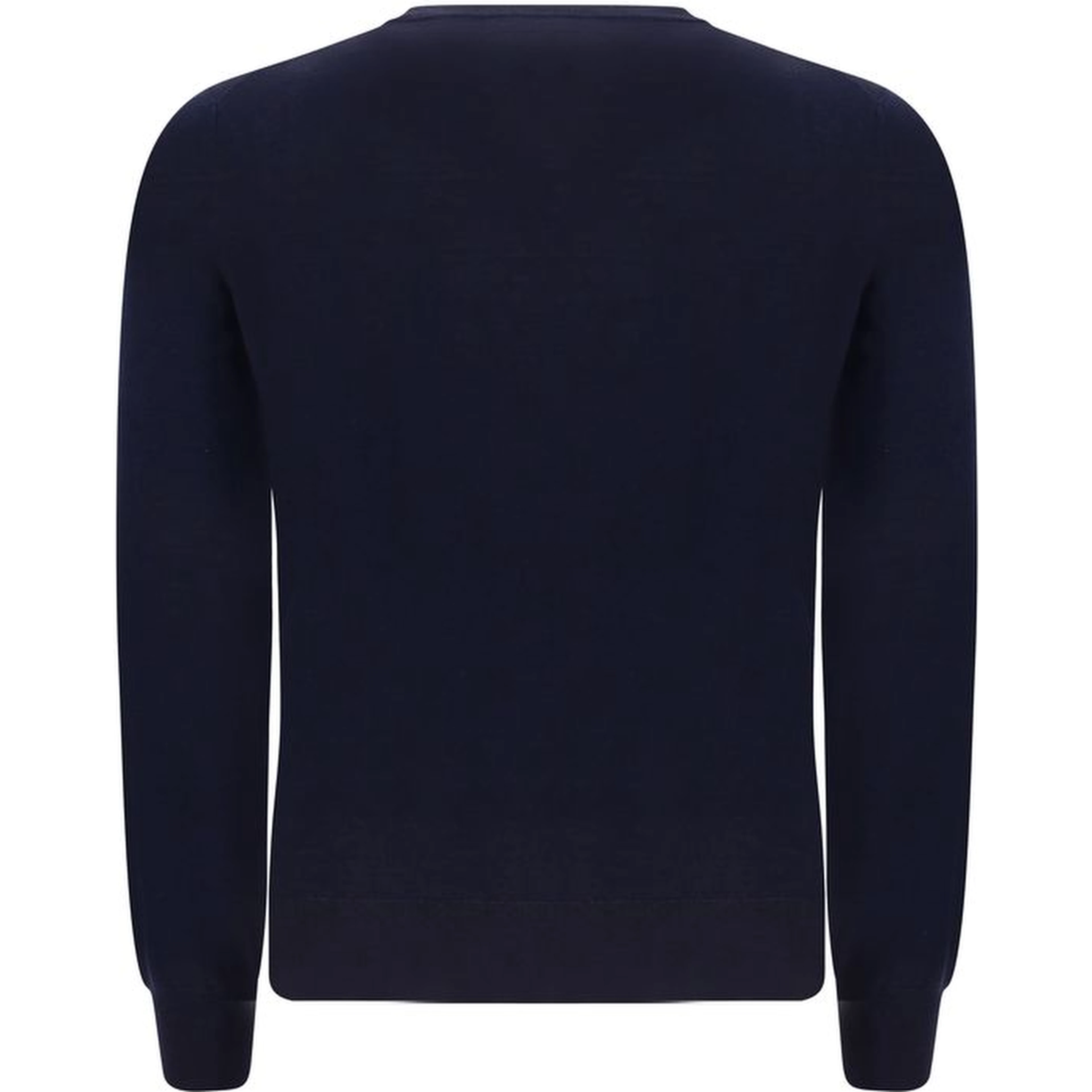 Blue Fleece Wool Sweatshirt
